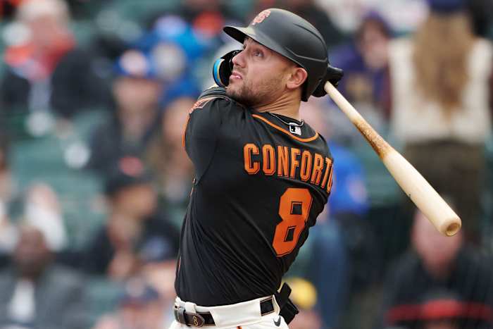 San Francisco Giants outfielder Michael Conforto